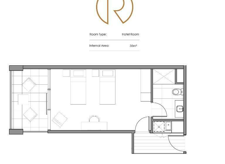 اتاق استاندارد با تخت بزرگ, Oaks R Suites Geelong