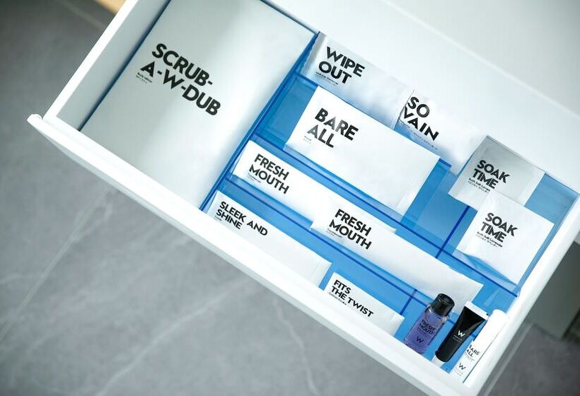 חדר סטנדרט שתי מיטות זוגיות, W Osaka