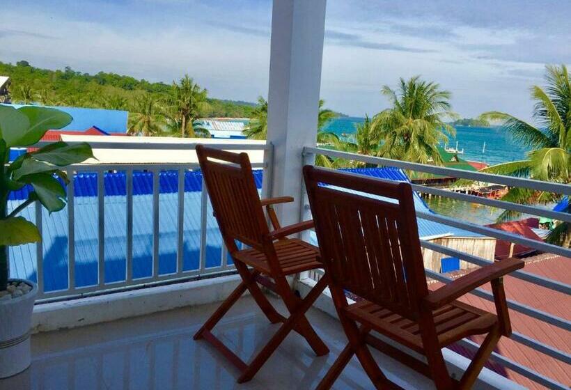 اتاق استاندارد با بالکن, Apsara Koh Rong Guesthouse