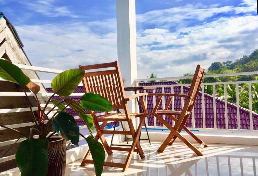 اتاق استاندارد با بالکن, Apsara Koh Rong Guesthouse