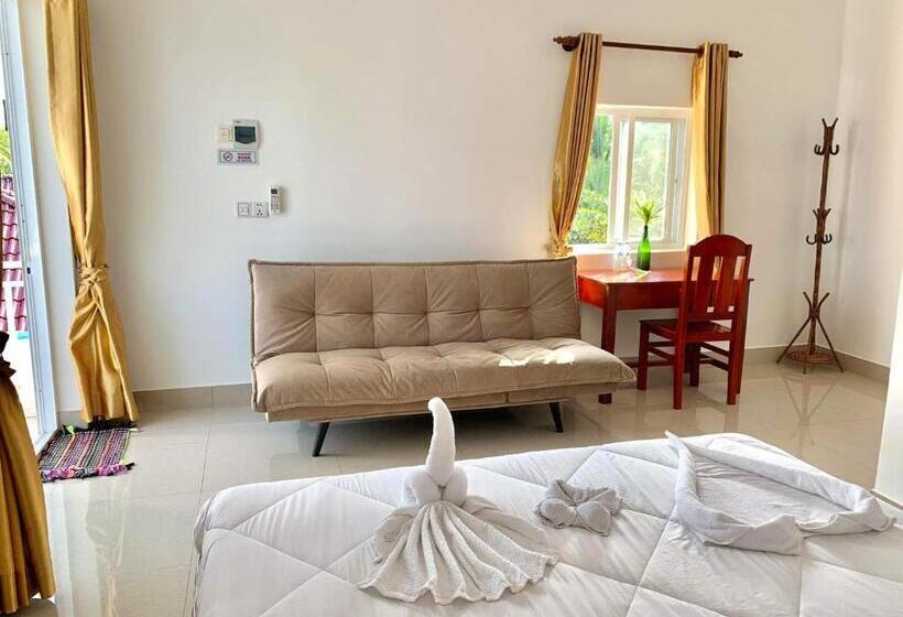 اتاق استاندارد با بالکن, Apsara Koh Rong Guesthouse
