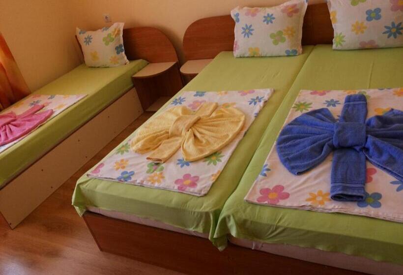 اتاق استاندارد سه تخته با بالکن, Ivanovi Guest House