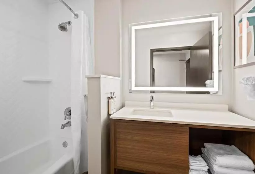 キングサイズベッドのスタンダードルーム, Holiday Inn & Suites Albuquerque Airport, An Ihg