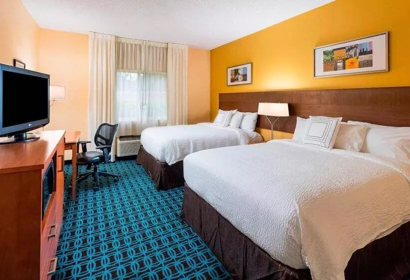 اتاق استاندارد با 2 تخت دوبل, Fairfield Inn And Suites St Petersburg Clearwater