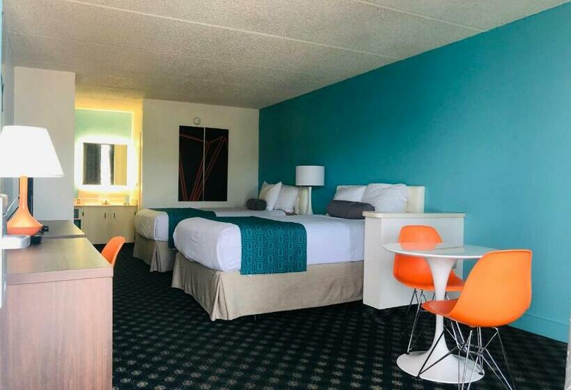 Номер Стандарт 2 Двуспальные Кровати, Howard Johnson By Wyndham Clearwater Dunedin