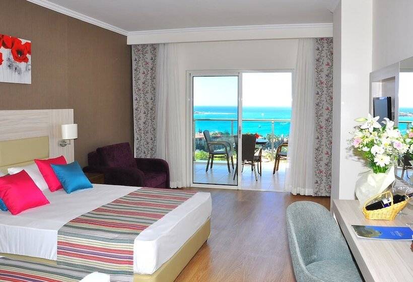 스탠다드 룸 바다 전망, Side Prenses Resort Hotel & Spa