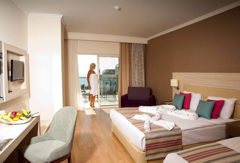 Triple Room Sea View, Side Prenses Resort Hotel & Spa