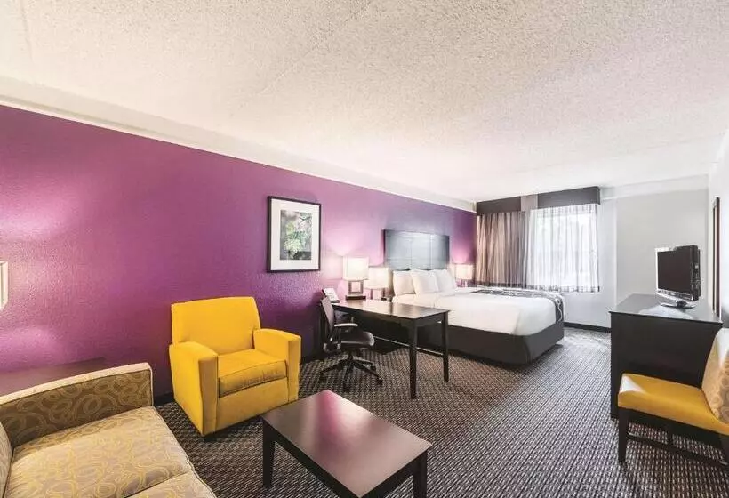 اتاق استاندارد با تخت بزرگ برای معلولان, La Quinta Inn & Suites By Wyndham San Antonio Downtown