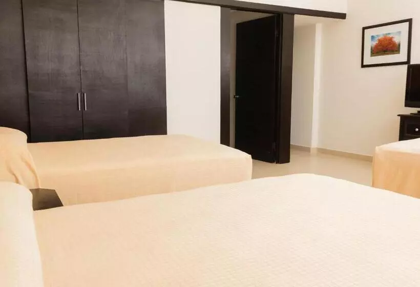 اتاق استاندارد با 2 تخت دوبل, Miraflores Villahermosa