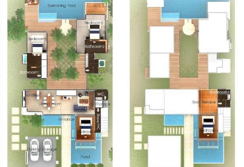 Вилла 4 Спальни, Aleenta Phuket   Phang Nga   The Leading Hotels Of The World