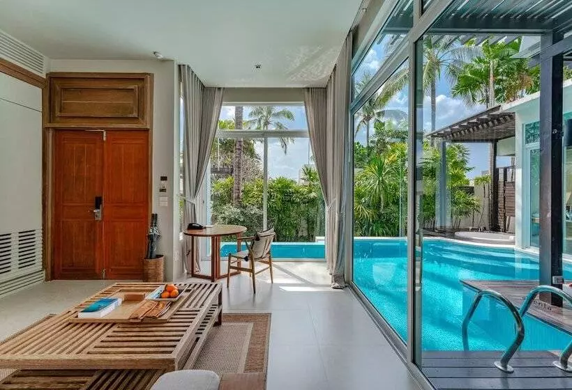 Villa 1 Makuuhuone, Aleenta Phuket Phang Nga The Leading Hotels Of The World