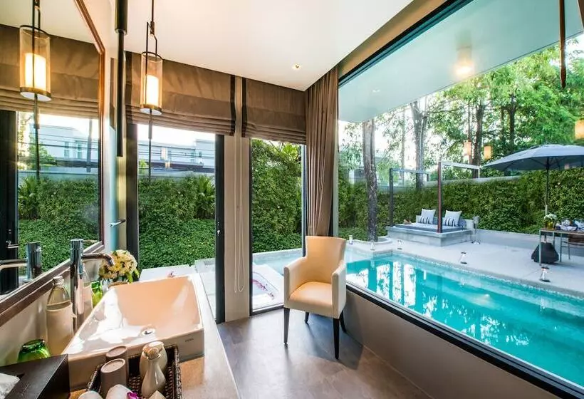 Deluxe-villa 1 Makuuhuone, Aleenta Phuket Phang Nga The Leading Hotels Of The World