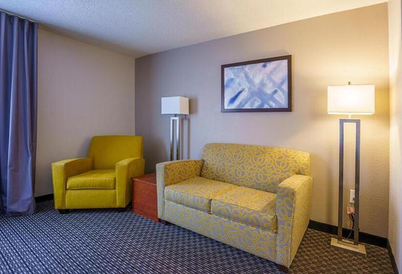 キングサイズベッドのデラックスルーム, Wingate By Wyndham Brunswick Ga I 95