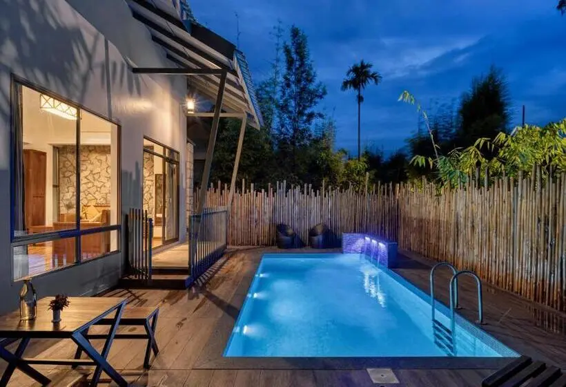 プール付き1ベッドルームヴィラ, Coffee Greens Resort