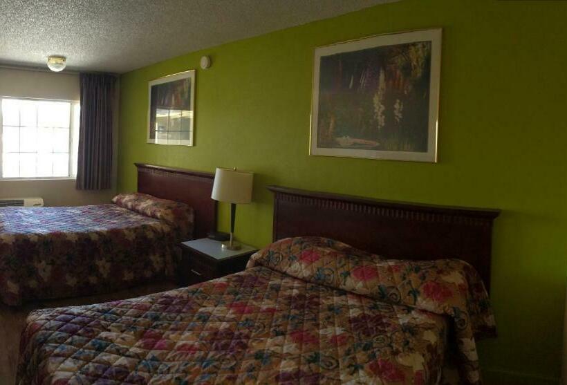 带2个双人床的标准工作室, Discovery Inn