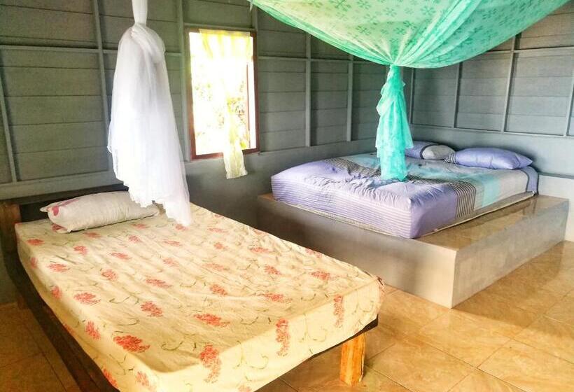 스탠다드 룸 바다 전망, Lae Tawan Bungalow