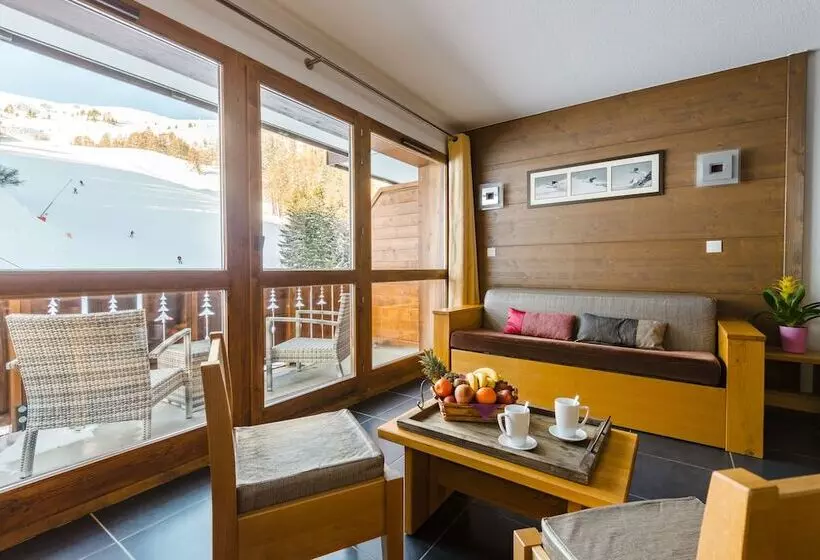 ２ベッドルームアパートメント, Lagrange Vacances Les Chalets Edelweiss