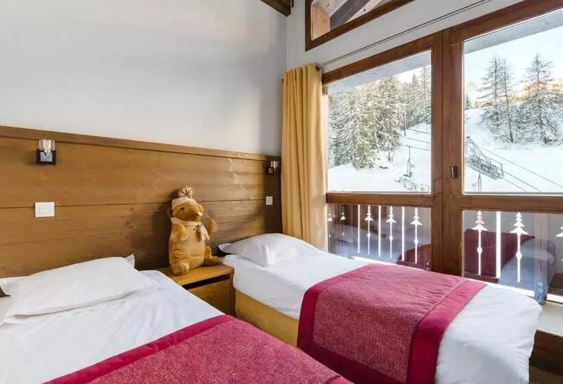 ２ベッドルームアパートメント, Lagrange Vacances Les Chalets Edelweiss