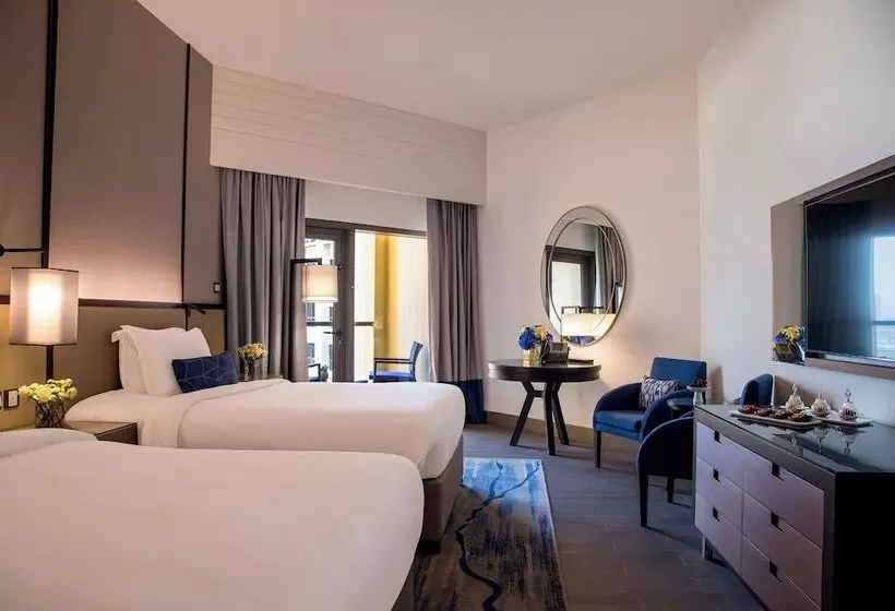 اتاق استاندارد با بالکن و چشم‌انداز دریا, Amwaj Rotana, Jumeirah Beach   Dubai