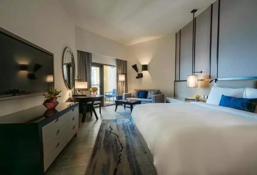 اتاق استاندارد با تخت بزرگ, Amwaj Rotana, Jumeirah Beach   Dubai