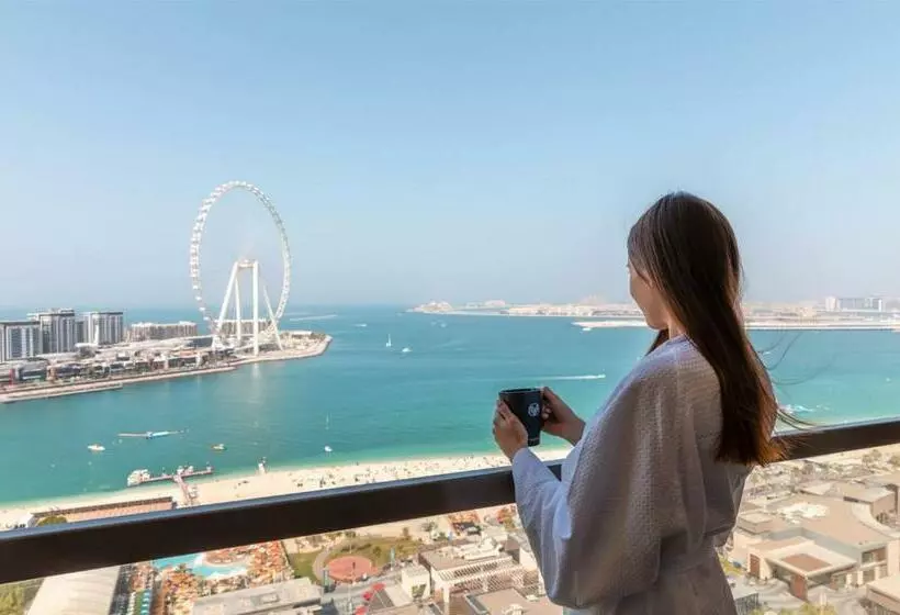 اتاق استاندارد با تخت بزرگ, Amwaj Rotana, Jumeirah Beach   Dubai