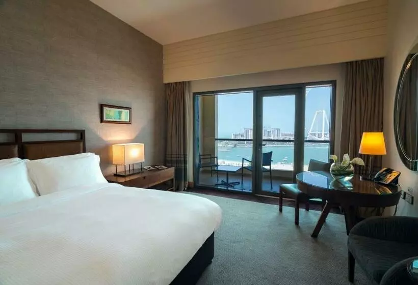 اتاق استاندارد با تخت بزرگ, Amwaj Rotana, Jumeirah Beach   Dubai