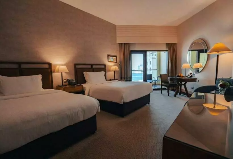اتاق استاندارد با بالکن و چشم‌انداز دریا, Amwaj Rotana, Jumeirah Beach   Dubai