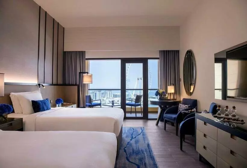 اتاق استاندارد با بالکن و چشم‌انداز دریا, Amwaj Rotana, Jumeirah Beach   Dubai
