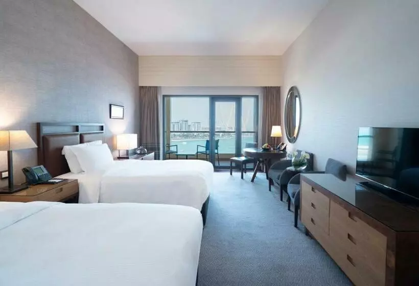 اتاق استاندارد با بالکن و چشم‌انداز دریا, Amwaj Rotana, Jumeirah Beach   Dubai