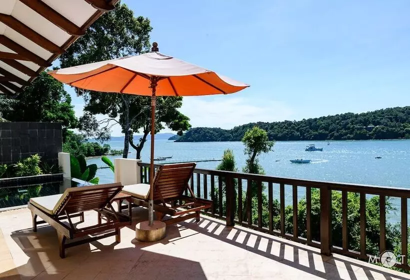 オーシャンビューの１ベッドルームビラ, Chandara Resort & Spa Phuket