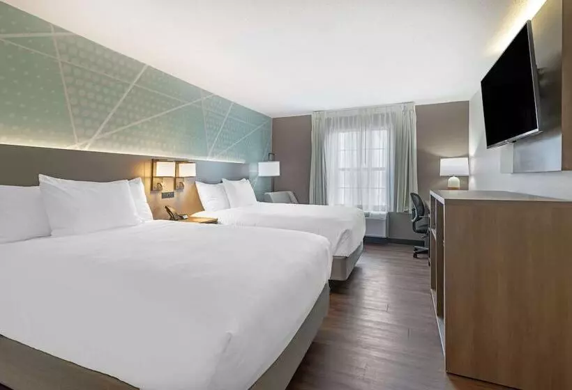 ２ダブルベッドのスタンダードルーム, Comfort Inn South Portland Airport