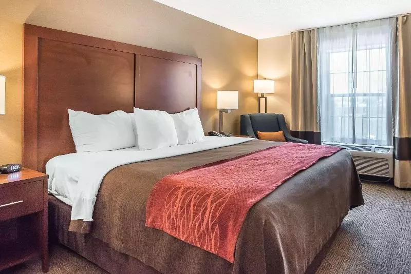 キングサイズベッドのスタンダードルーム, Comfort Inn South Portland Airport