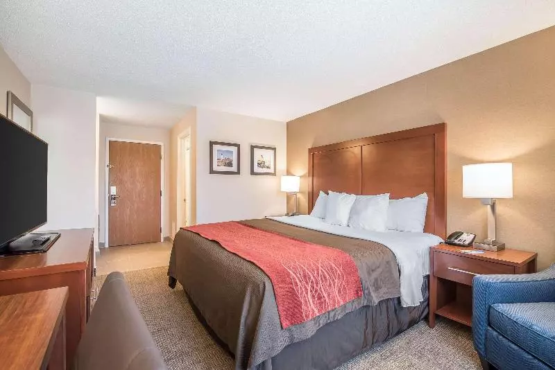 キングサイズベッドのスタンダードルーム, Comfort Inn South Portland Airport