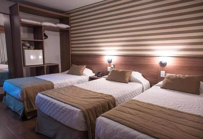 اتاق سوپریور سه تخته, Continental Business  200 Metros Do Complexo Hospitalar Santa Casa