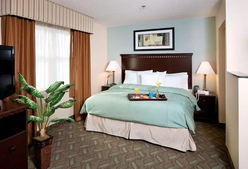 キングサイドベッドのスタンダードワンルーム, Homewood Suites By Hilton Boston / Andover