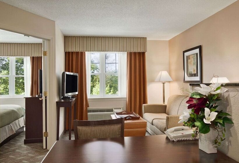 스위트 킹사이즈 침대, Homewood Suites By Hilton Boston / Andover