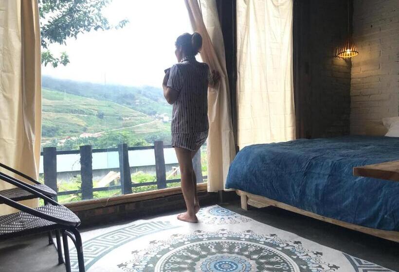 اتاق استاندارد با چشم‌انداز کوهستان, Cơmlam Eco House