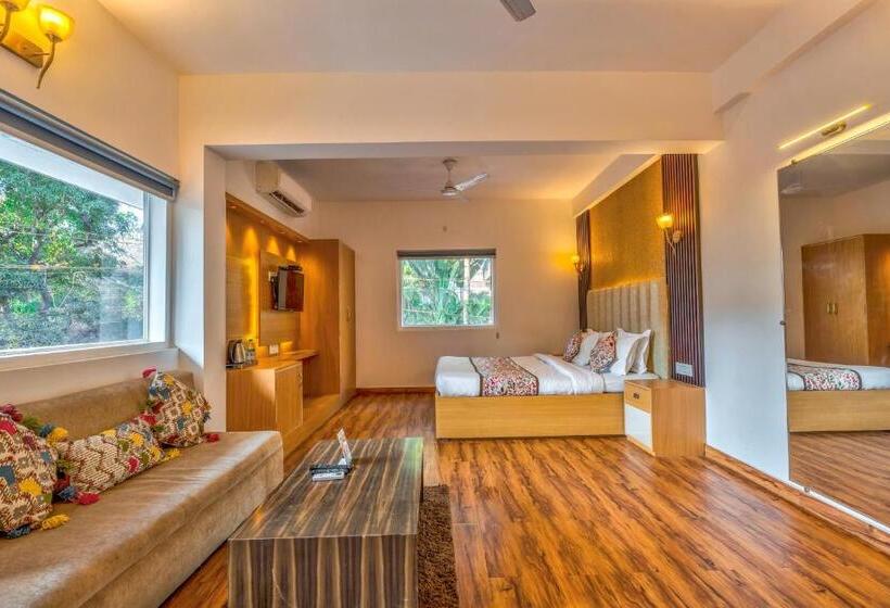 발코니가 있는 스위트, The Boho, Vagator Beach Goa Near Thalassa