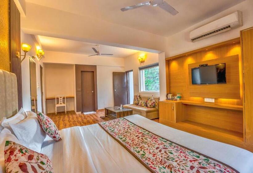 발코니가 있는 스위트, The Boho, Vagator Beach Goa Near Thalassa