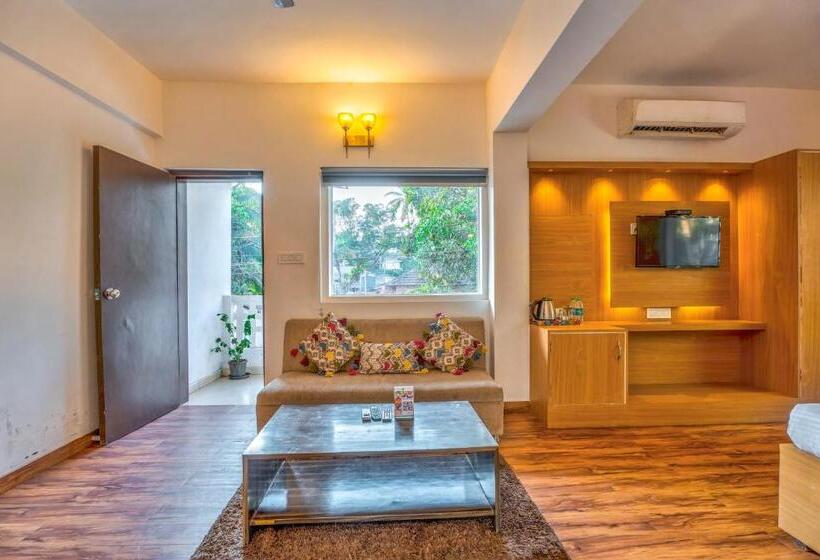 발코니가 있는 스위트, The Boho, Vagator Beach Goa Near Thalassa