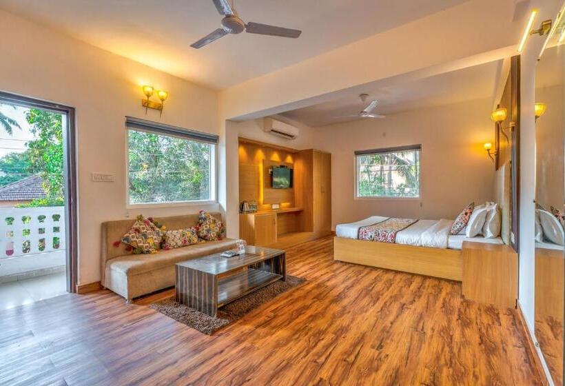 발코니가 있는 스위트, The Boho, Vagator Beach Goa Near Thalassa