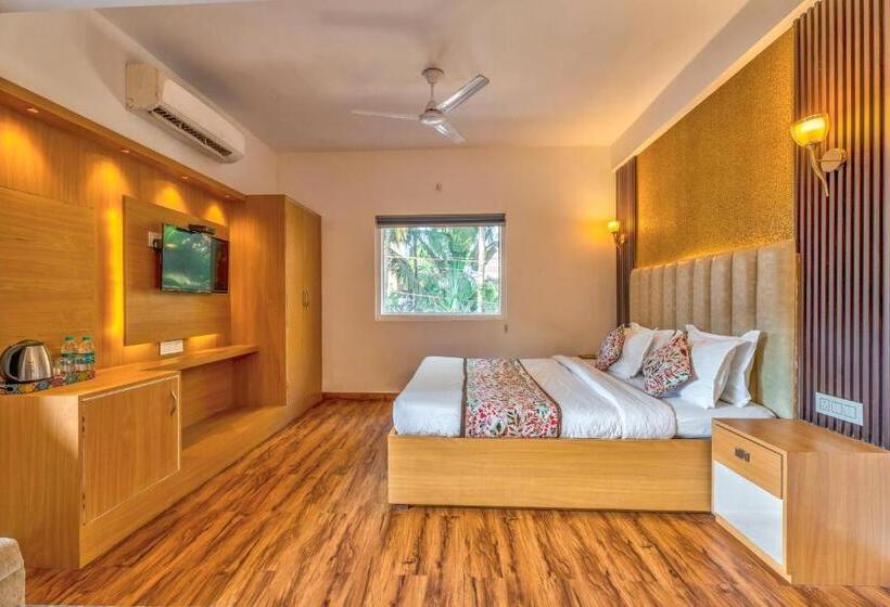 带阳台套房, The Boho, Vagator Beach Goa Near Thalassa