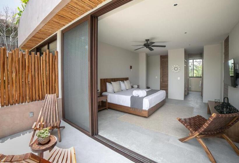 استودیو استاندارد با تراس, Zereno Tulum Beach Club Access
