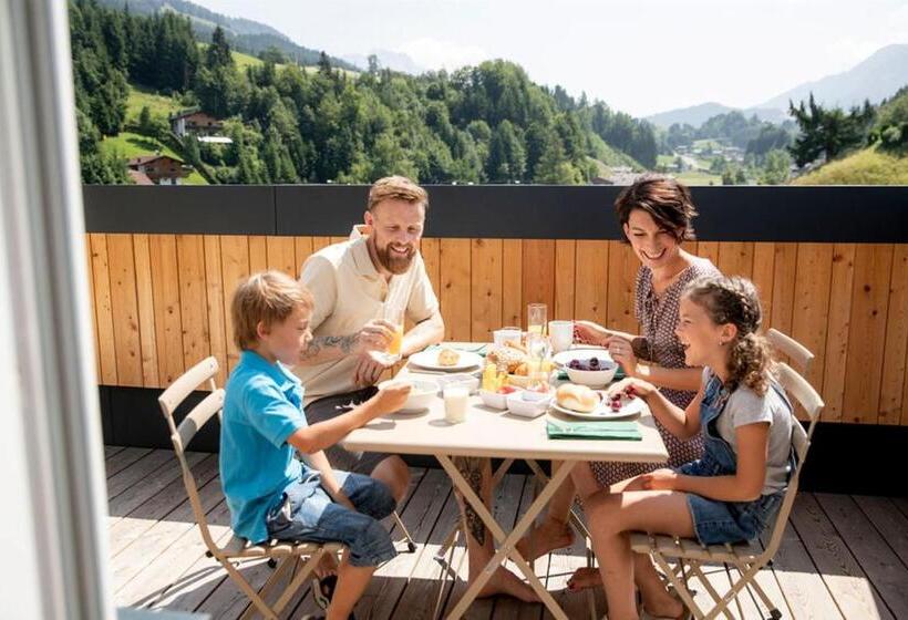 Апартаменты Пентхаус 1 Спальня, Allsuite Resort Fieberbrunn