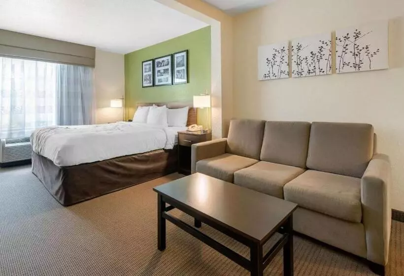キングサイズベッドのスイートルーム, Sleep Inn & Suites Port Charlottepunta Gorda
