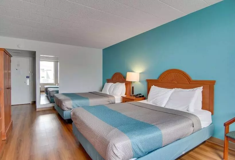 ２ダブルベッドのスタンダードルーム, Motel 6 Clarion Pa