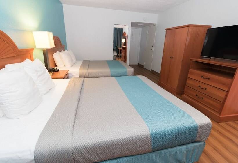 스탠다드 룸 더블 침대 2개, Motel 6 Clarion Pa