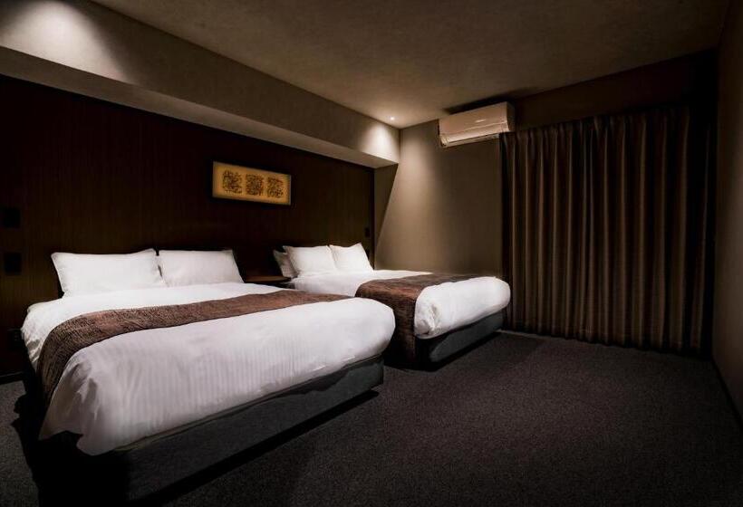 带按摩浴盆的套房, Randor Hotel Namba Osaka Suites