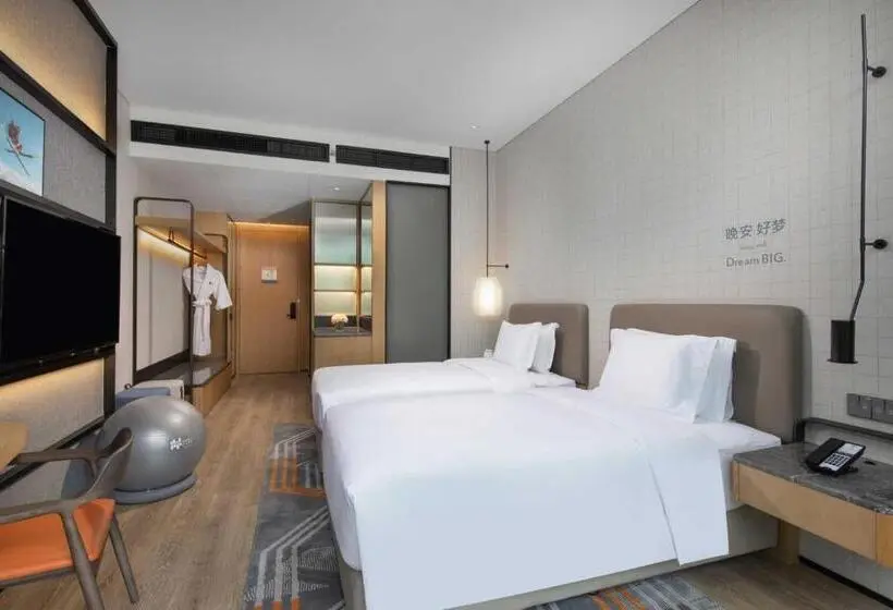 キングサイズベッドのスタンダードルーム, Even Hotel Shenzhen Nanshan By Ihg