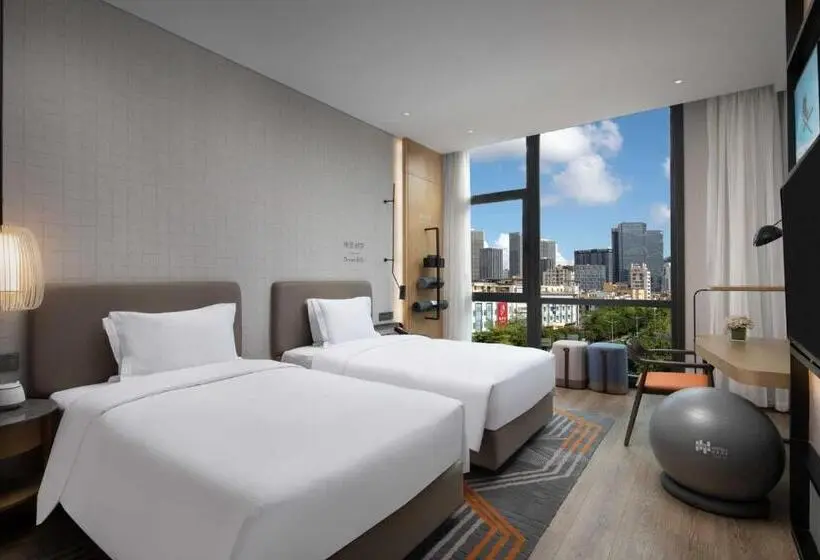 キングサイズベッドのスタンダードルーム, Even Hotel Shenzhen Nanshan By Ihg